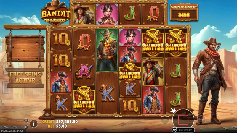 Bandit Megaways Slot Özellikleri